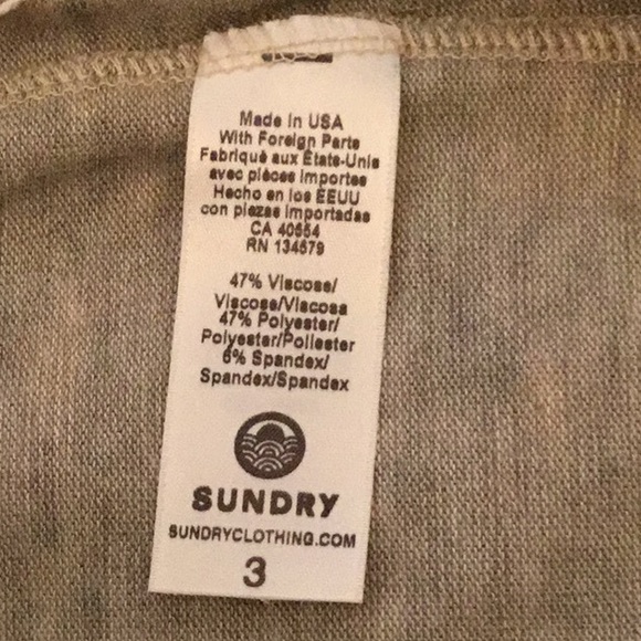 NWT Sundry Leopard Jogger Sweatpants - Picture 8 of 8